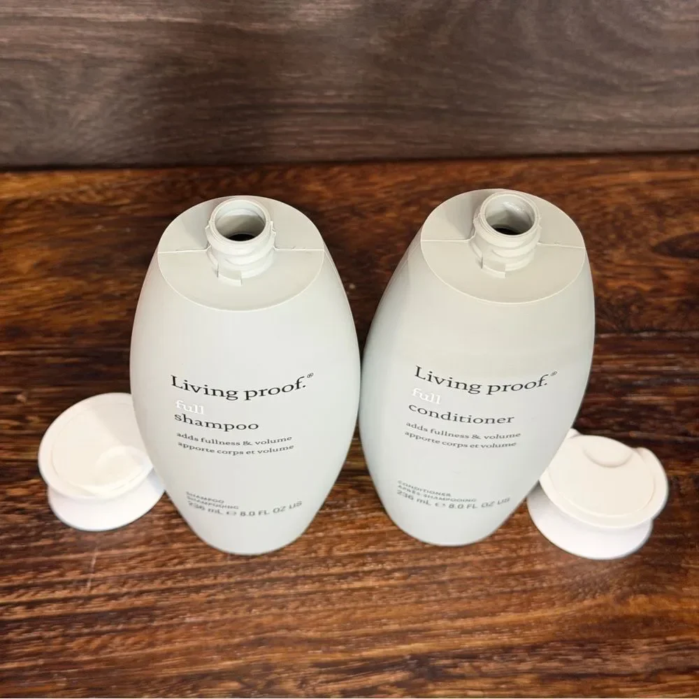 Living Proof Full Haircare Bundle Shampoo/Conditioner/Dry Volume Spray/Mini, New